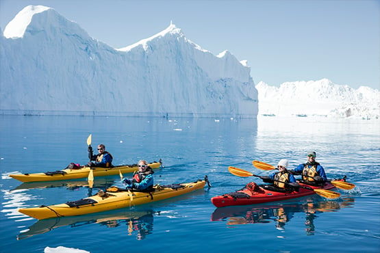Corporate events in an expedition cruise