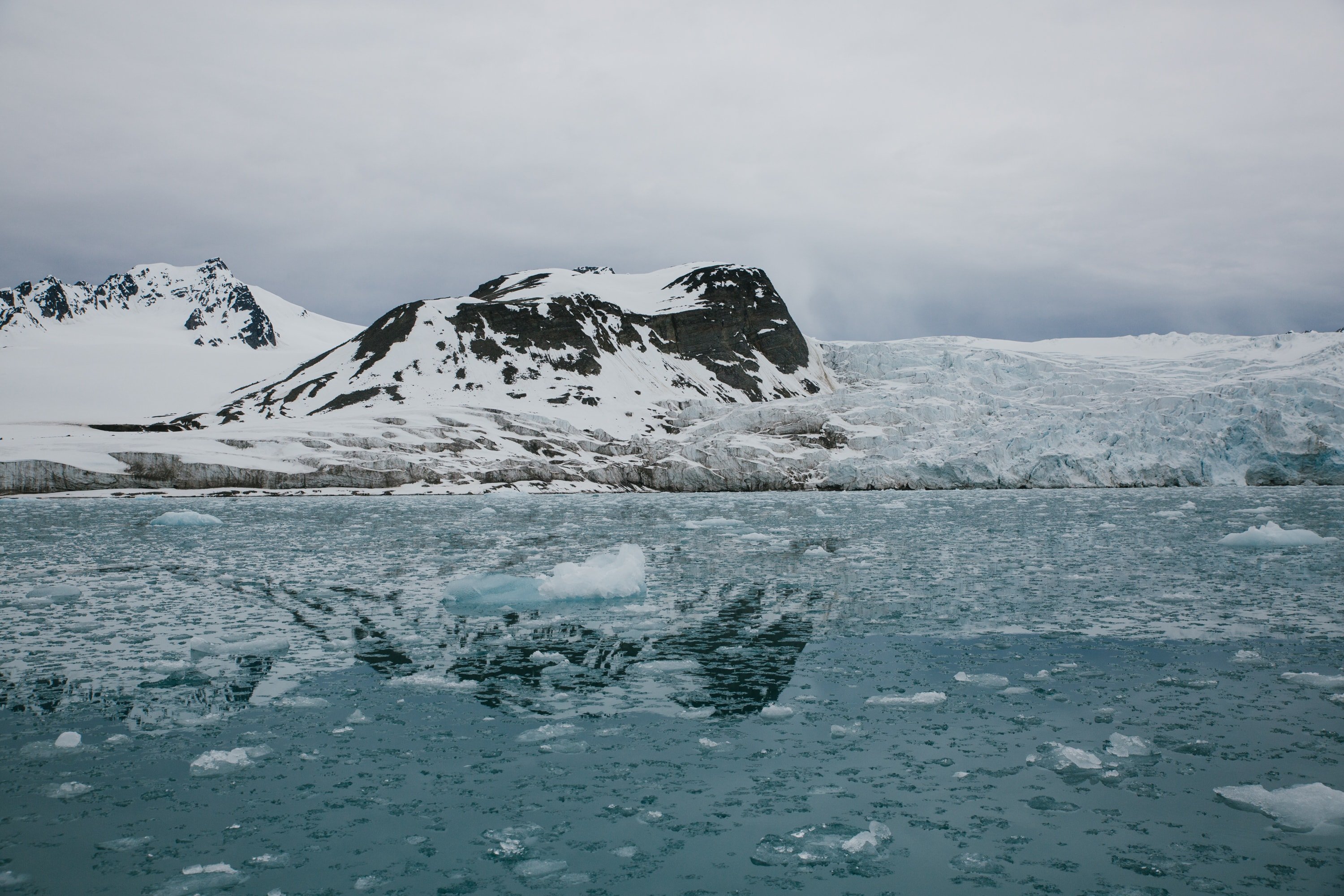 Polar landscape in Antarctica