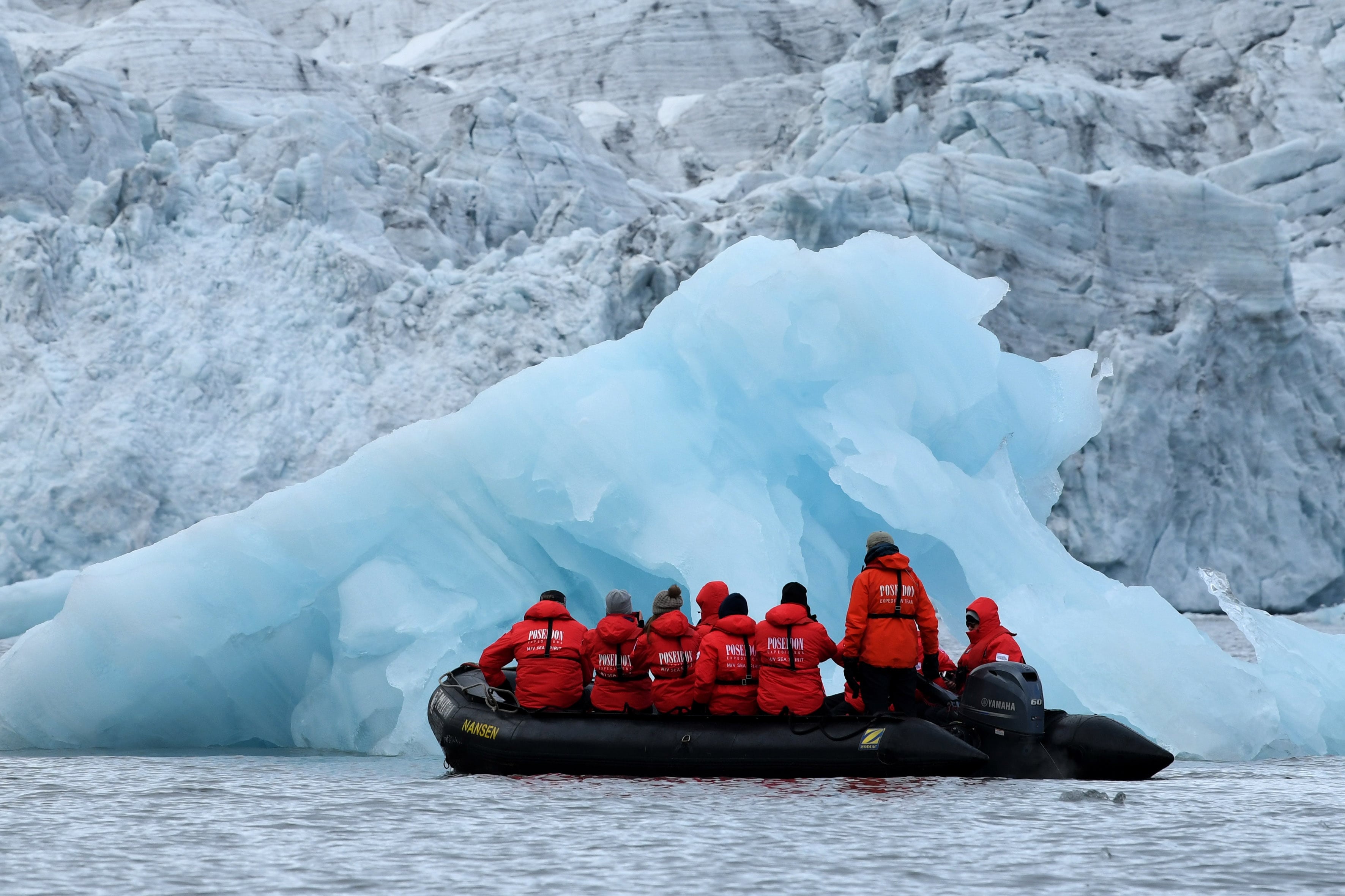 Exploring Svalbard in a polar expedition cruise