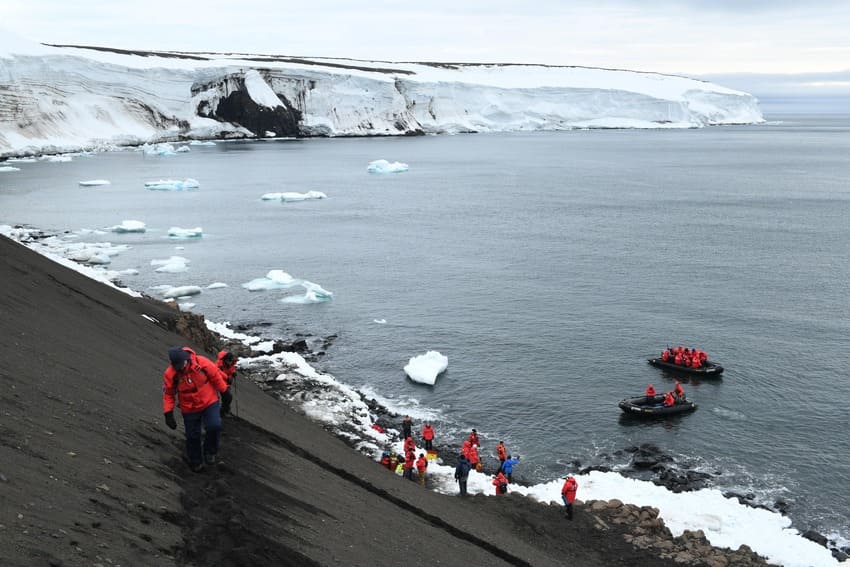 Franz Josef Land expedition cruise in 1 minute