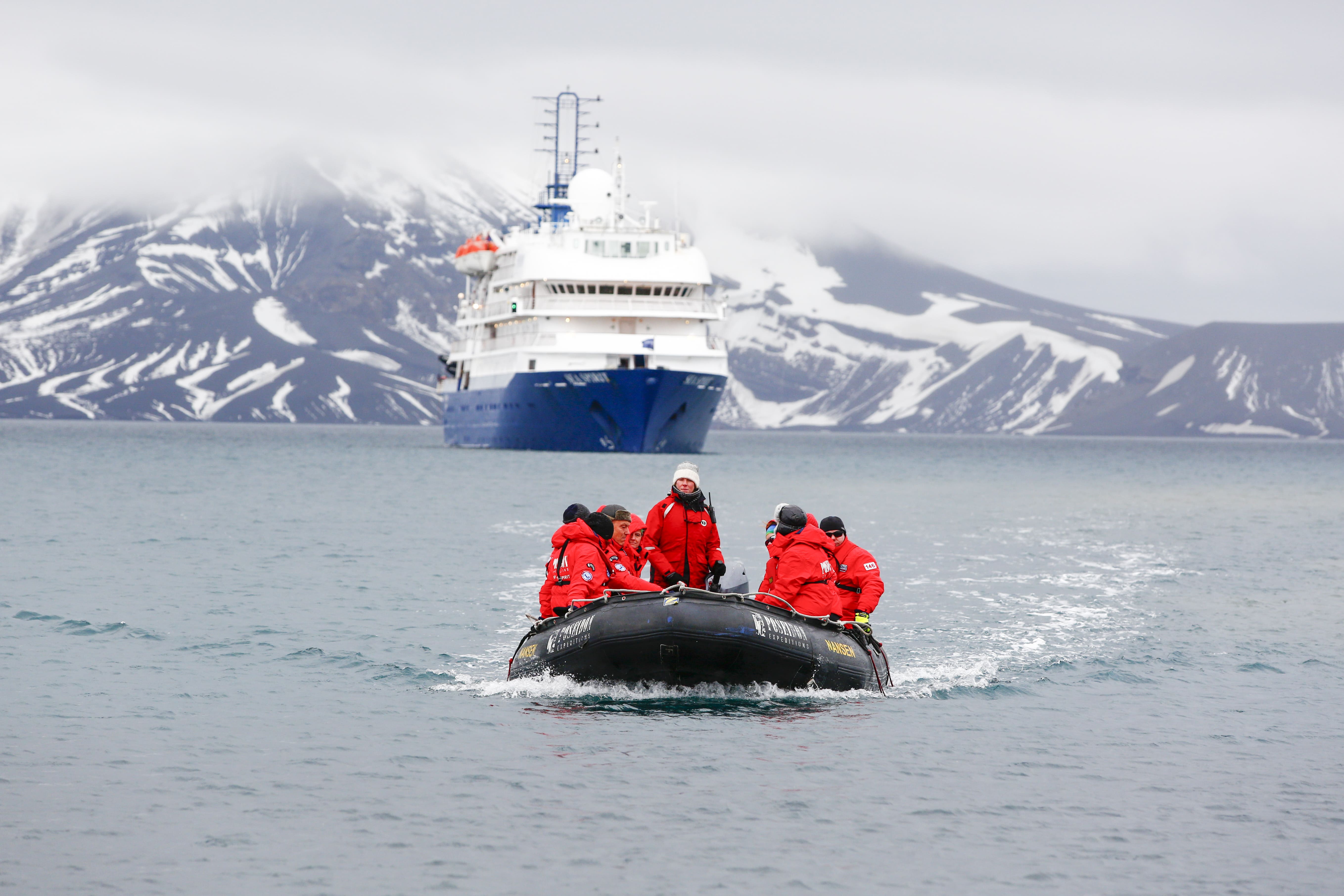 Active adventures in small ship polar cruises