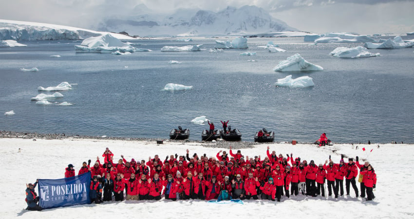 Antarctic expedition cruising