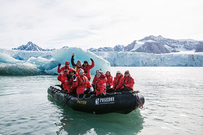 Zodiac cruising