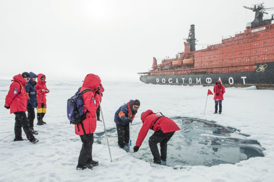 Citizens Science Projects during expedition cruises