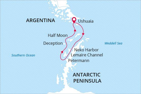Cruise Best of Antarctica 13 Feb - 25 Feb 2018, Antarctic Peninsula ...