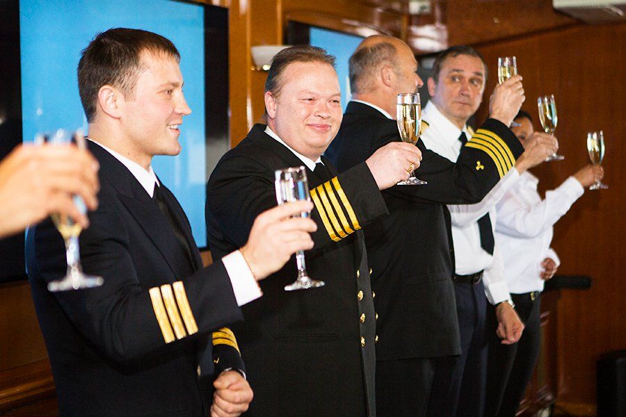 M/V Sea Spirit  farewell dinner