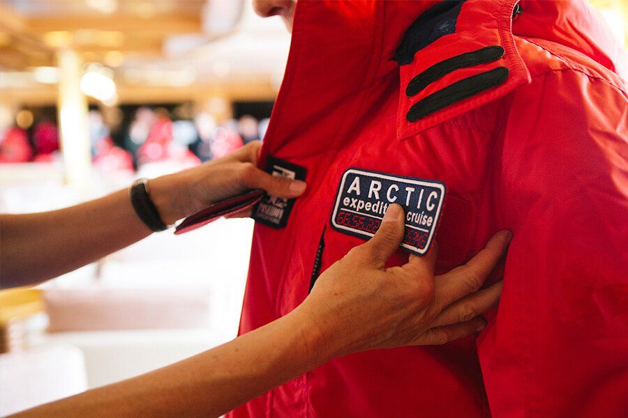 Embarkation in Reykjavík