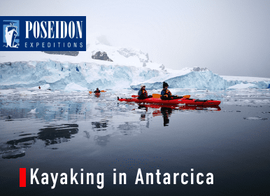 Kayaking in Antarcica