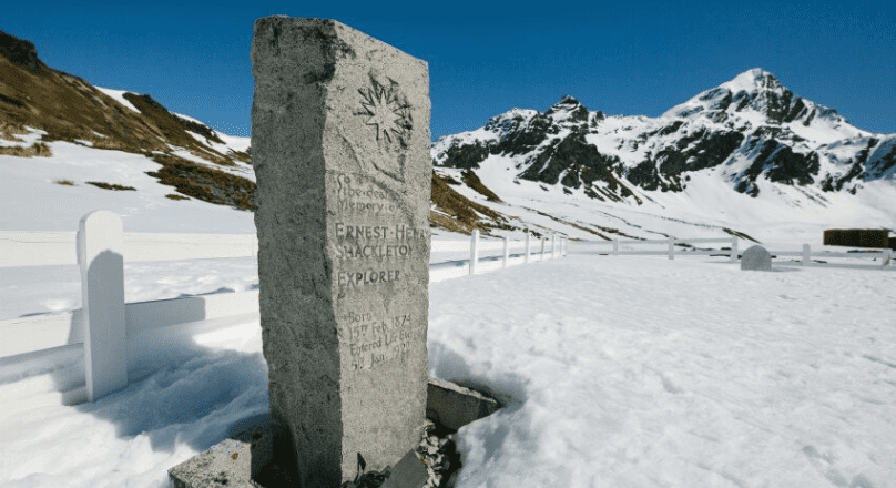 Ernest Shackleton's Grave Site