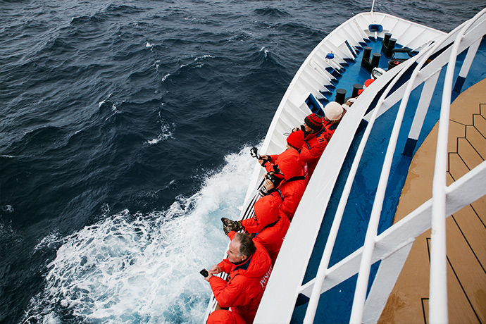 Back across the Drake passage