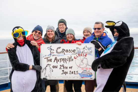 Crossing 66º South Latitude