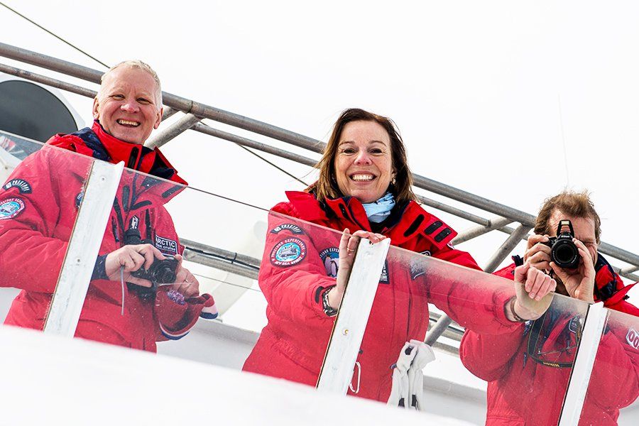 M/V Sea Spirit  disembarkation in Ushuaia