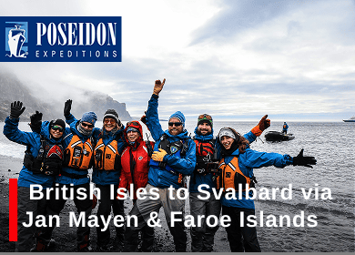 Epic Arctic Voyage: British Isles to Svalbard via Jan Mayen & Faroe Islands
