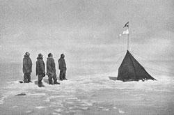 Amundsen at the South Pole