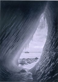 Terra Nova vessel in the ice 