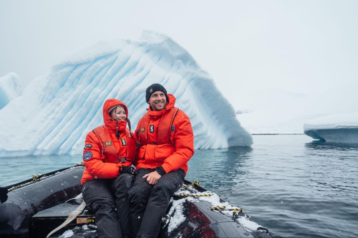 North Pole and South Pole