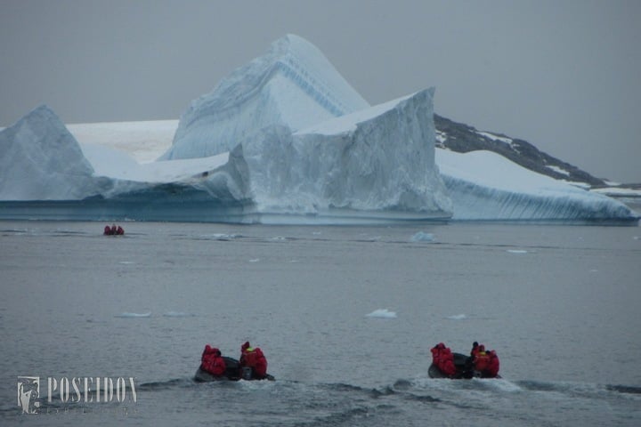 Antarctic icebergs