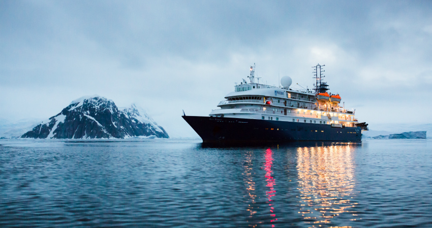 Polar expedition cruise ship m/v Sea Spirit