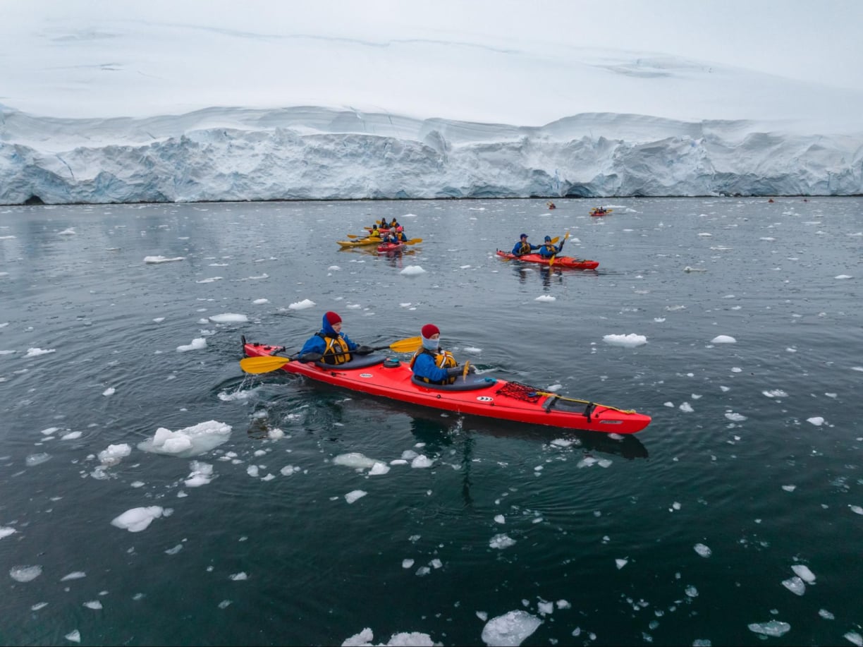 small-group kayaking