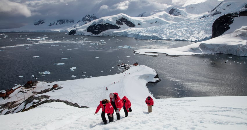 Exploring Antarctica - Hiking