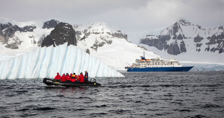 Exploring Antarctica with small ship cruises