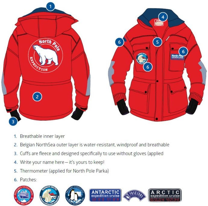 Parka for Antarctic cruise. How to dress for Antarctic voyage