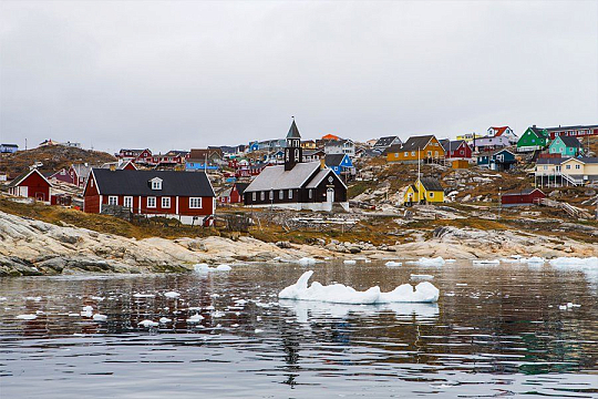 West Greenland church