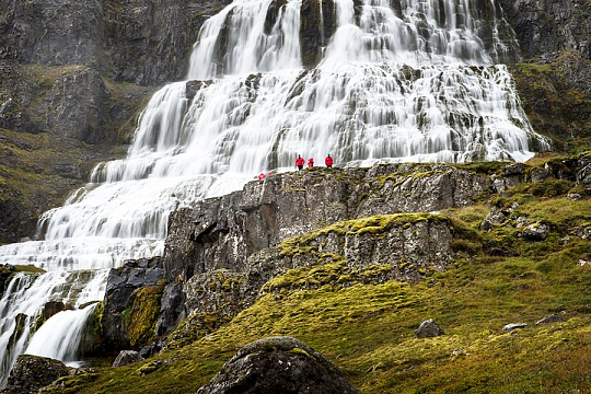 Westfjords waterfall