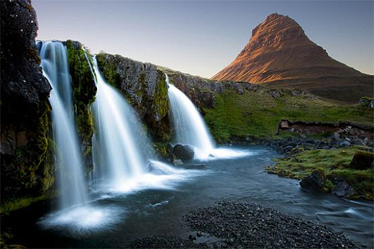 Snæfellsnes waterfall