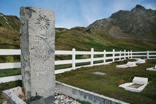Grave of Ernest Shackleton