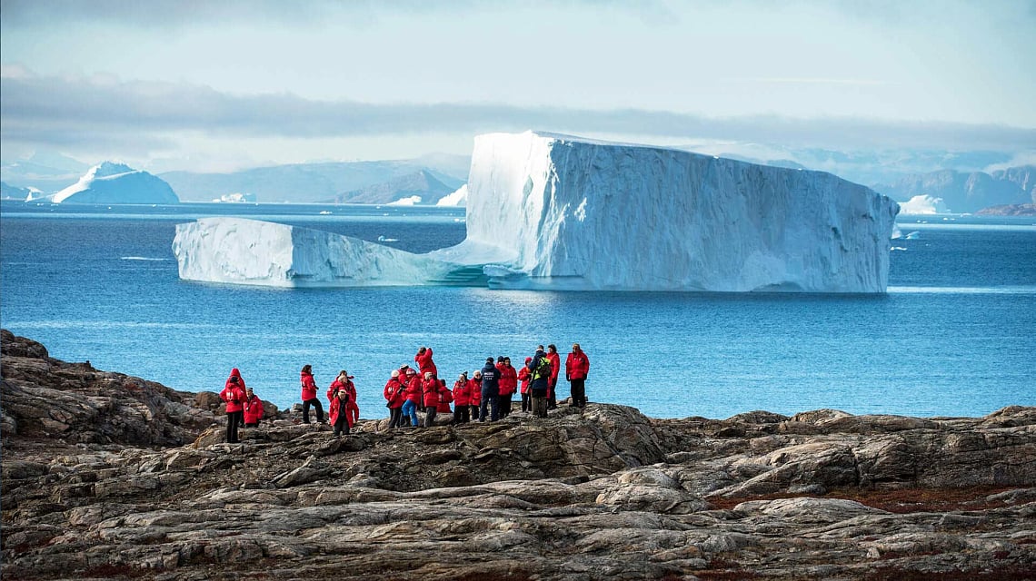 Icebergs in Scoresby Sund