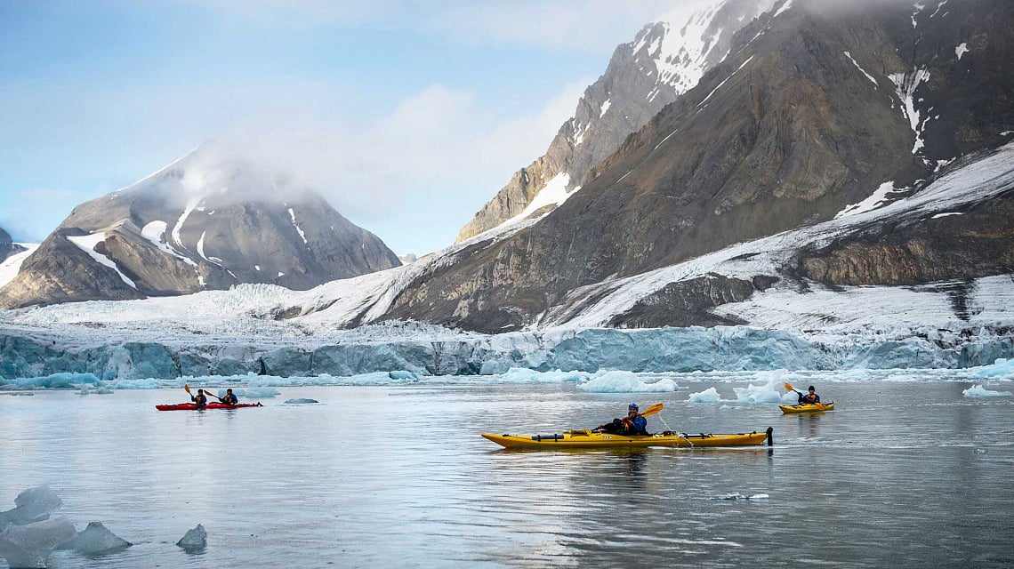 Arctic Circle, Jan Mayen & Spitsbergen kayaking