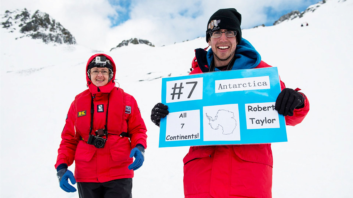 Antarctic Peninsula passengers